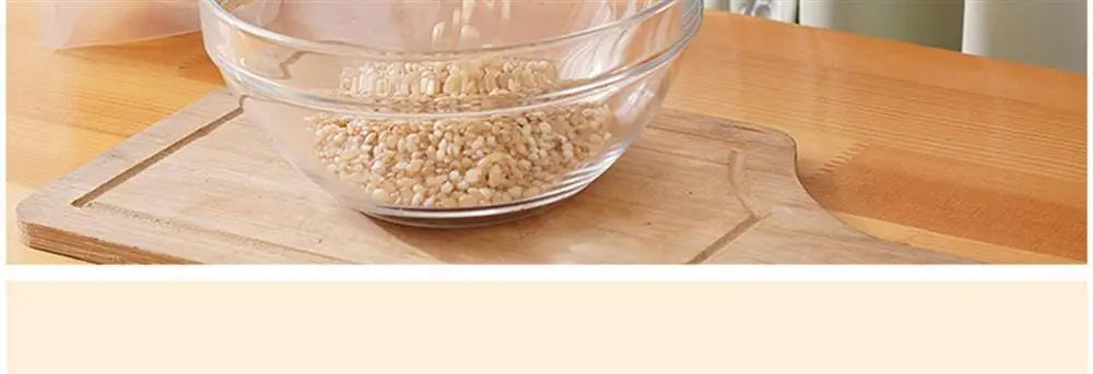 4Pcs Sealed Bags Set Grain Sugar Storage Pouch Kitchen Airtight Containers Bags Food Grade Large Diameter Sealed Pouch Household