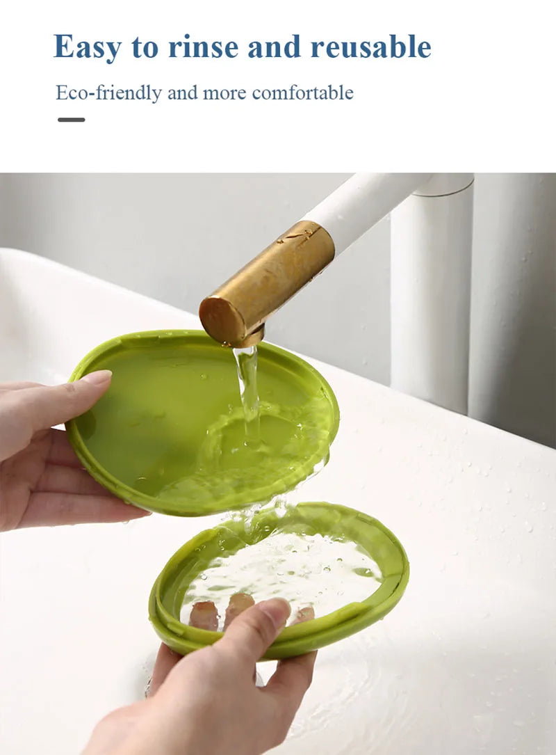 Fruit Vegetable Airtight Fresh Storage Box Lemon Tomato Avocado Preservation Seal Cover Transparent Reusable Kitchen Tools