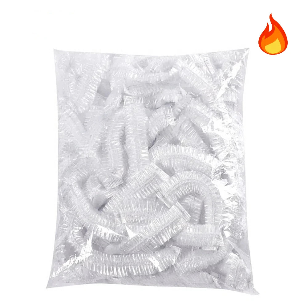 Disposable Food Cover Saran Wrap Food Grade Fruit Vegetable Storage Bag Elastic Plastic Bag Kitchen Fresh Keeping Bag