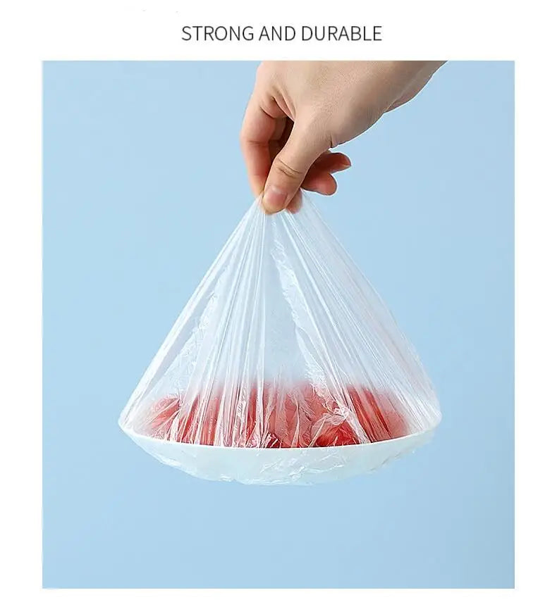 Disposable Food Cover Food Grade Plastic Elastic Food Lids Wrap Bags Refrigerator Fresh-keep Bag For Fruit Vegetable
