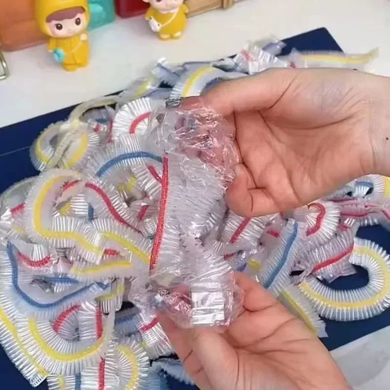 Reusable Disposable Food Cover Plastic Wrap Durable Elastic Food Lids for Bowls Elastic Plate Covers for Kitchen Food Saver Bag