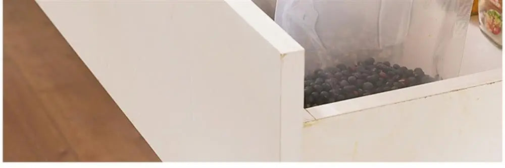 4Pcs Sealed Bags Set Grain Sugar Storage Pouch Kitchen Airtight Containers Bags Food Grade Large Diameter Sealed Pouch Household