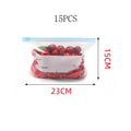 Food Storage Bags BPA-free Freezer Bags Leak-proof Reusable Fresh Bag Ziplock Storage Bags Seal Bags