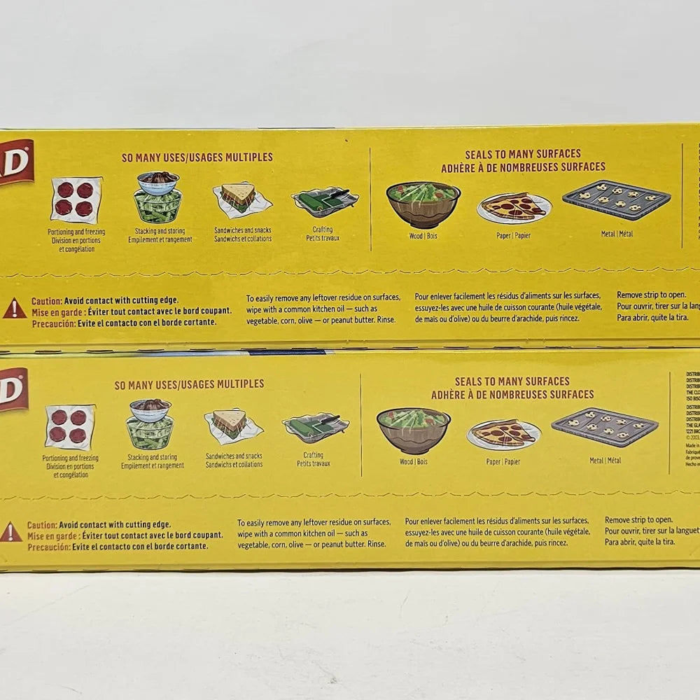 Thick Flat Plastic Wrap Seals Plastic Food Packaging, and The Plastic Wrap Is Torn By Hand (packaging May Be Different).