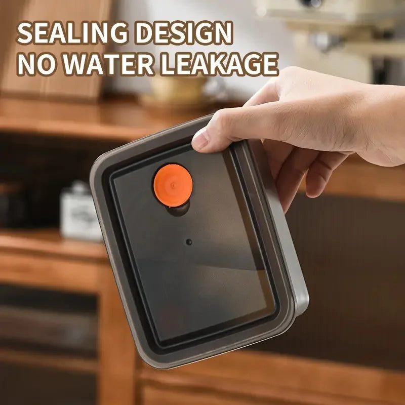 4pc Stainless Steel Food Storage Containers Set - Thickened Leakproof, BPA-Free Stackable for Fridge/Freezer/Pantry Organization