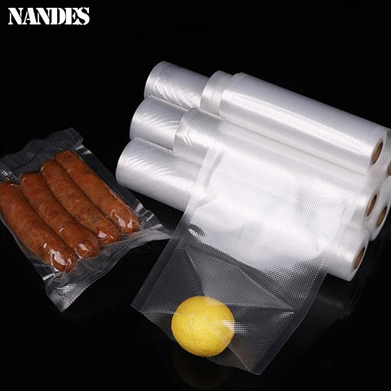 500cm/Rolls Food Vacuum Bags for Sous Vide Storage Packaging bag for Vacuum Sealer Meat Fruits Vegetables