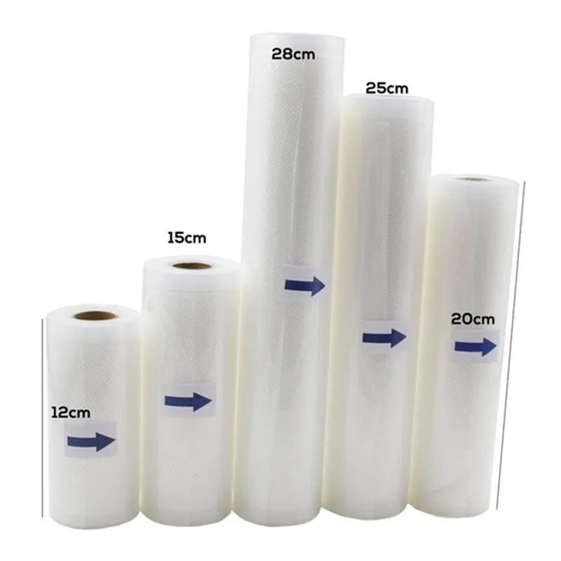 Kitchen Vacuum Packed Bags Sealer Food Saver Bag Reusable Rolls Fresh-keeping Food Meat Saver Storage Bag Kitchen Organizer
