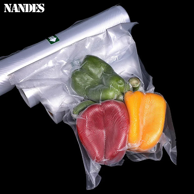 500cm/Rolls Food Vacuum Bags for Sous Vide Storage Packaging bag for Vacuum Sealer Meat Fruits Vegetables