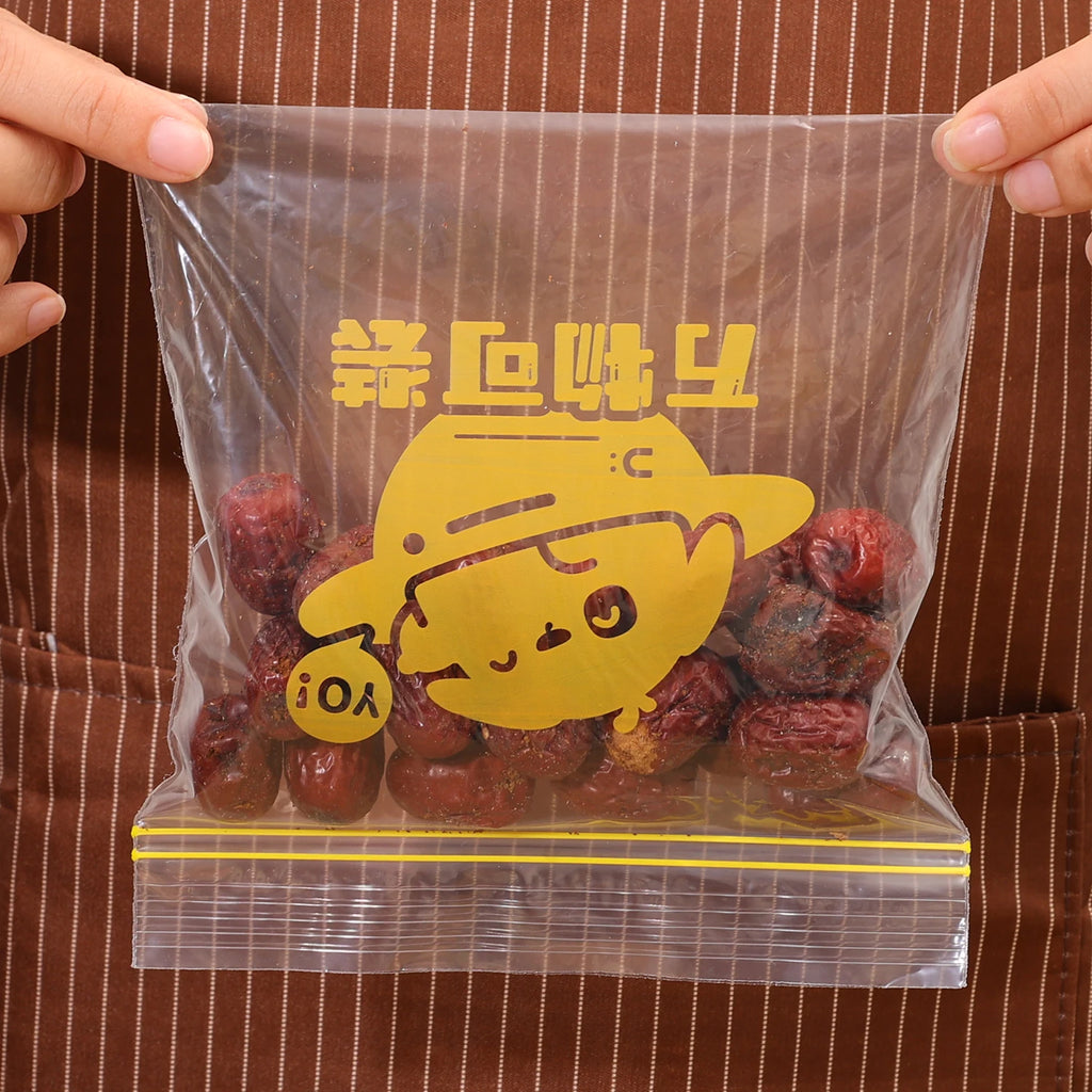 15/20/30PCS Fresh Keeping Bag for Vegetable Fruit Kitchen Food Freezing Preservation Sealed Bags with Zipper Home Storage Bags