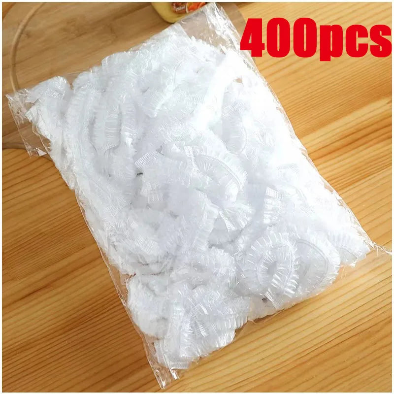50-500pcs Wrap Disposable Food Cover,Elastic Food Bowl Protective Covers,Fruit Fresh-keeping Plastic Bag,Fruit Vegetable Cover