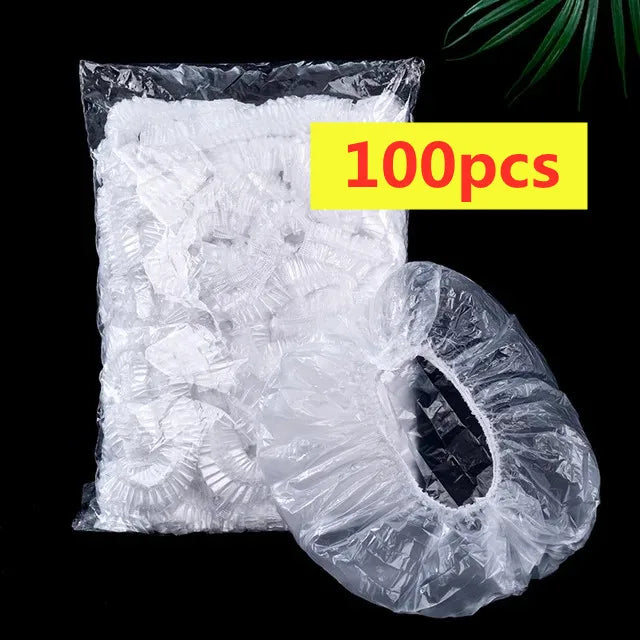 100/50/20pcs Disposable Food Cover Food Grade Fruit Vegetable Storage Bag Elastic Plastic Bag Bowl Cup Kitchen Fresh Keeping Bag