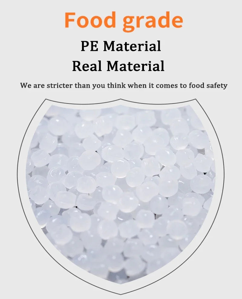 80/70/52/42cm Disposable Food Cover Wrap Food Grade Fruit Vegetable Storage Bag Elastic Plastic Bag Kitchen Fresh Keeping Bag