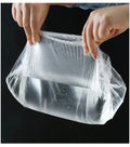 100 disposable food covers | plastic wrap | bowl covers | food-grade fresh-keeping plastic bags | essential for lazy people