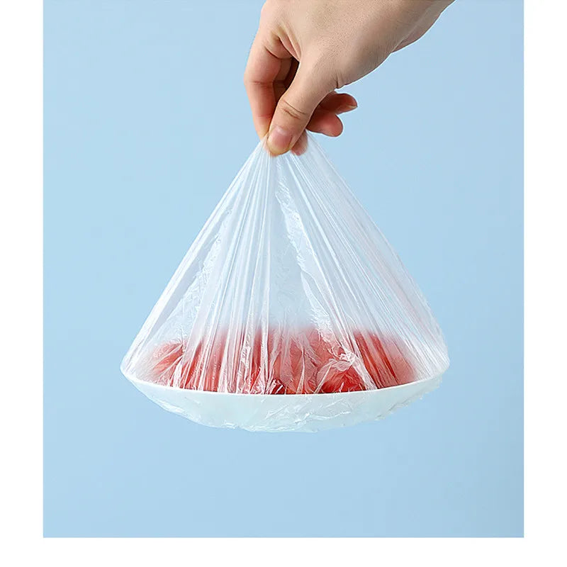 Reusable Disposable Food Cover Plastic Wrap Durable Elastic Food Lids for Bowls Elastic Plate Covers For Kitchen Food Saver Bag