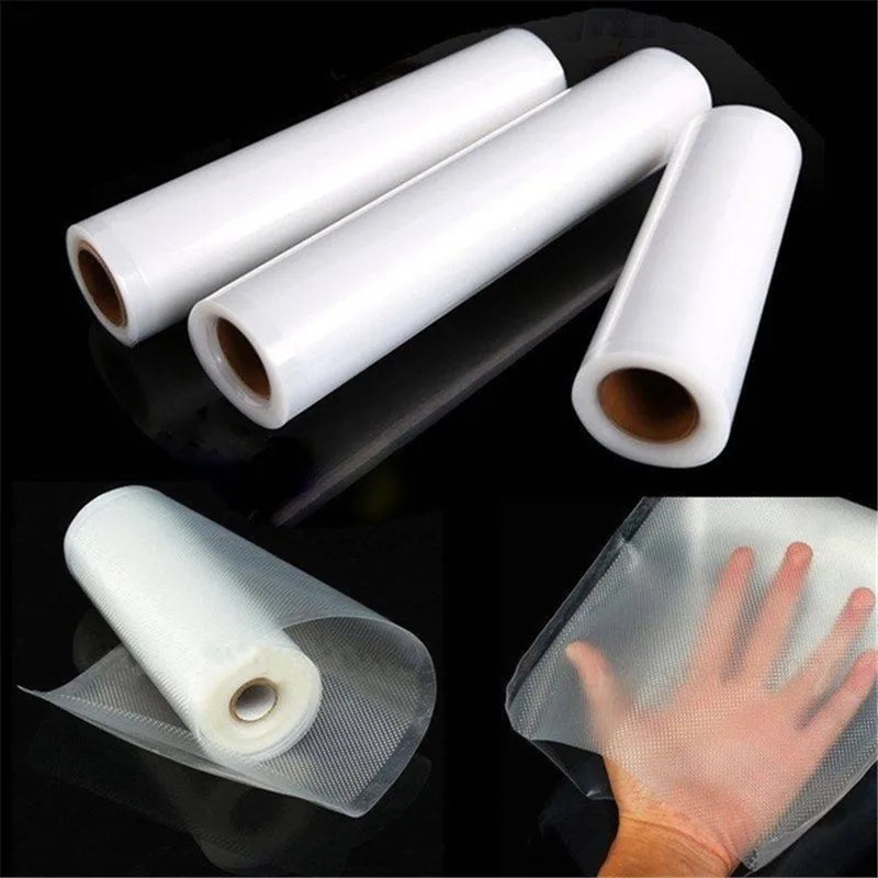 Kitchen Vacuum Packed Bags Sealer Food Saver Bag Reusable Rolls Fresh-keeping Food Meat Saver Storage Bag Kitchen Organizer