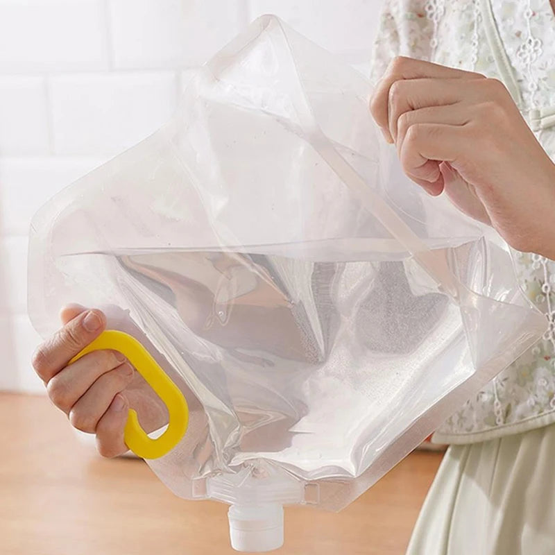 4Pcs Sealed Bags Set Grain Sugar Storage Pouch Kitchen Airtight Containers Bags Food Grade Large Diameter Sealed Pouch Household