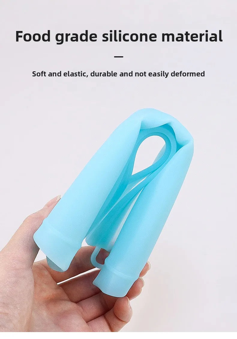 Reusable Silicone Food Storage Bags Thickened Airtight Seal Anti-Odor For Vegetable Fruit Snack Portable Storage Bags