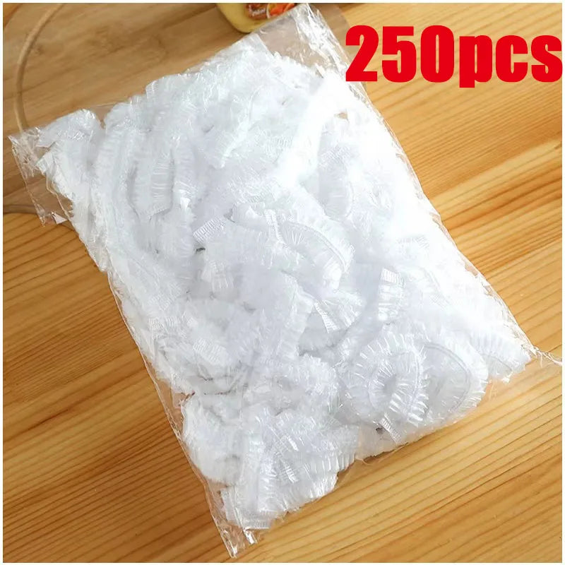 50-500pcs Wrap Disposable Food Cover,Elastic Food Bowl Protective Covers,Fruit Fresh-keeping Plastic Bag,Fruit Vegetable Cover