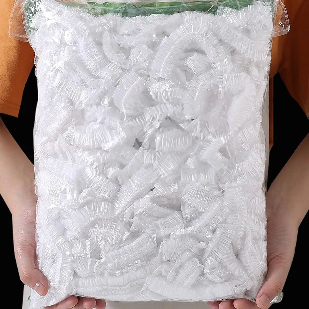 Food Grade Cover Dust Elastic Plastic Clear Saran Wrap Vegetable Fruit Fresh-keeping Storage Bag Kitchen Organizer Cling Film