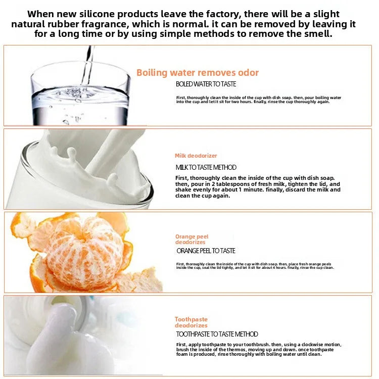 Reusable Silicone Food Storage Bags Thickened Airtight Seal Anti-Odor For Vegetable Fruit Snack Portable Storage Bags