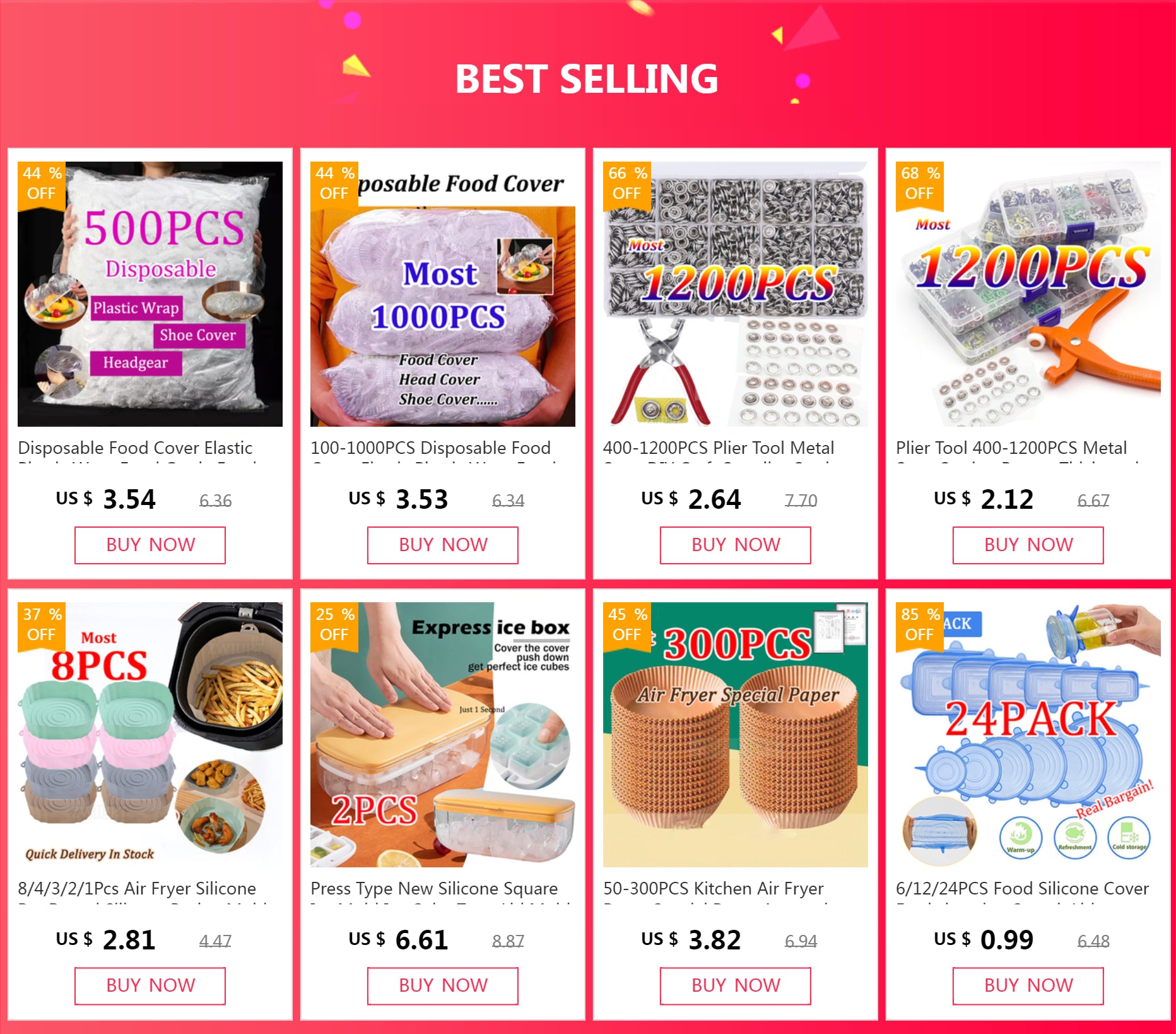 100-1000PCS Disposable Food Cover Elastic Plastic Wrap Food Grade Refrigerator Food Lids Shoe Cover Shower Headgear Bowls Caps B