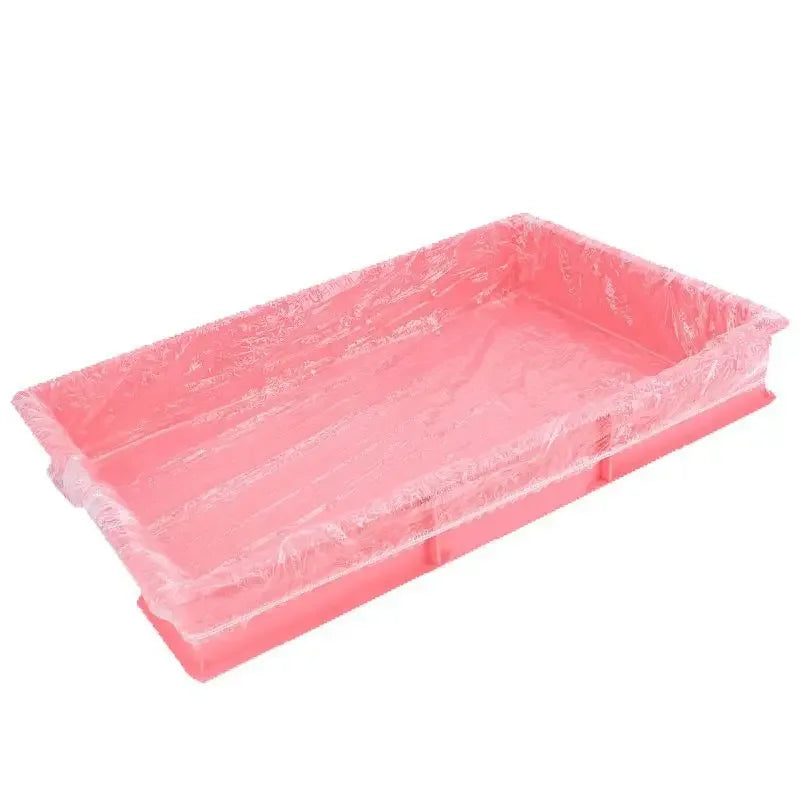80/70/52/42cm Disposable Food Cover Wrap Food Grade Fruit Vegetable Storage Bag Elastic Plastic Bag Kitchen Fresh Keeping Bag
