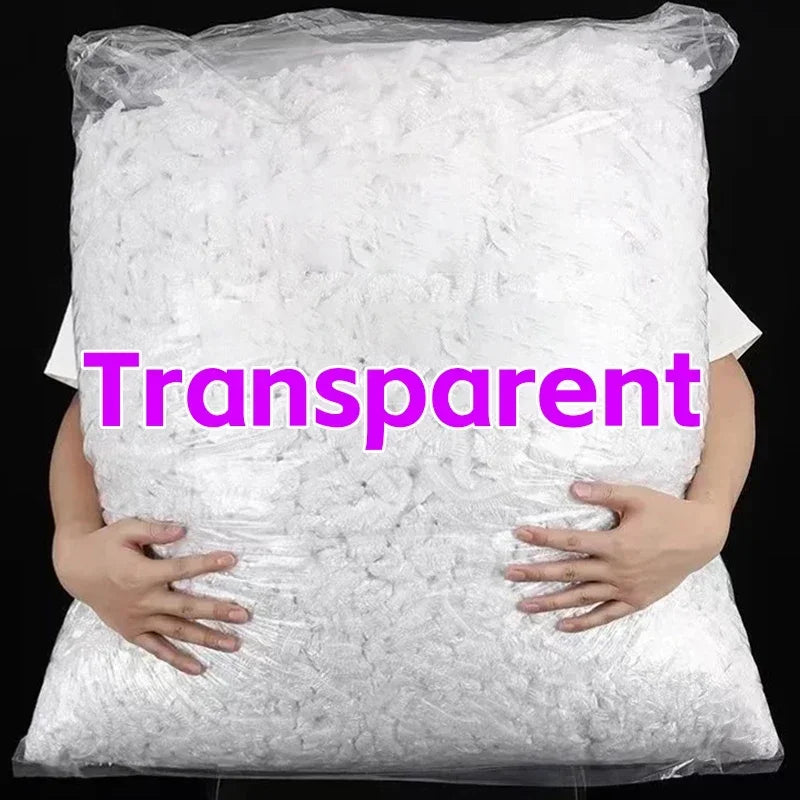 500/10PCS Food Cover Disposable Transparent Food Lids Plastic Wraps Fresh-keep Bags for Home Kitchen Storage Elastic Bowl Cover