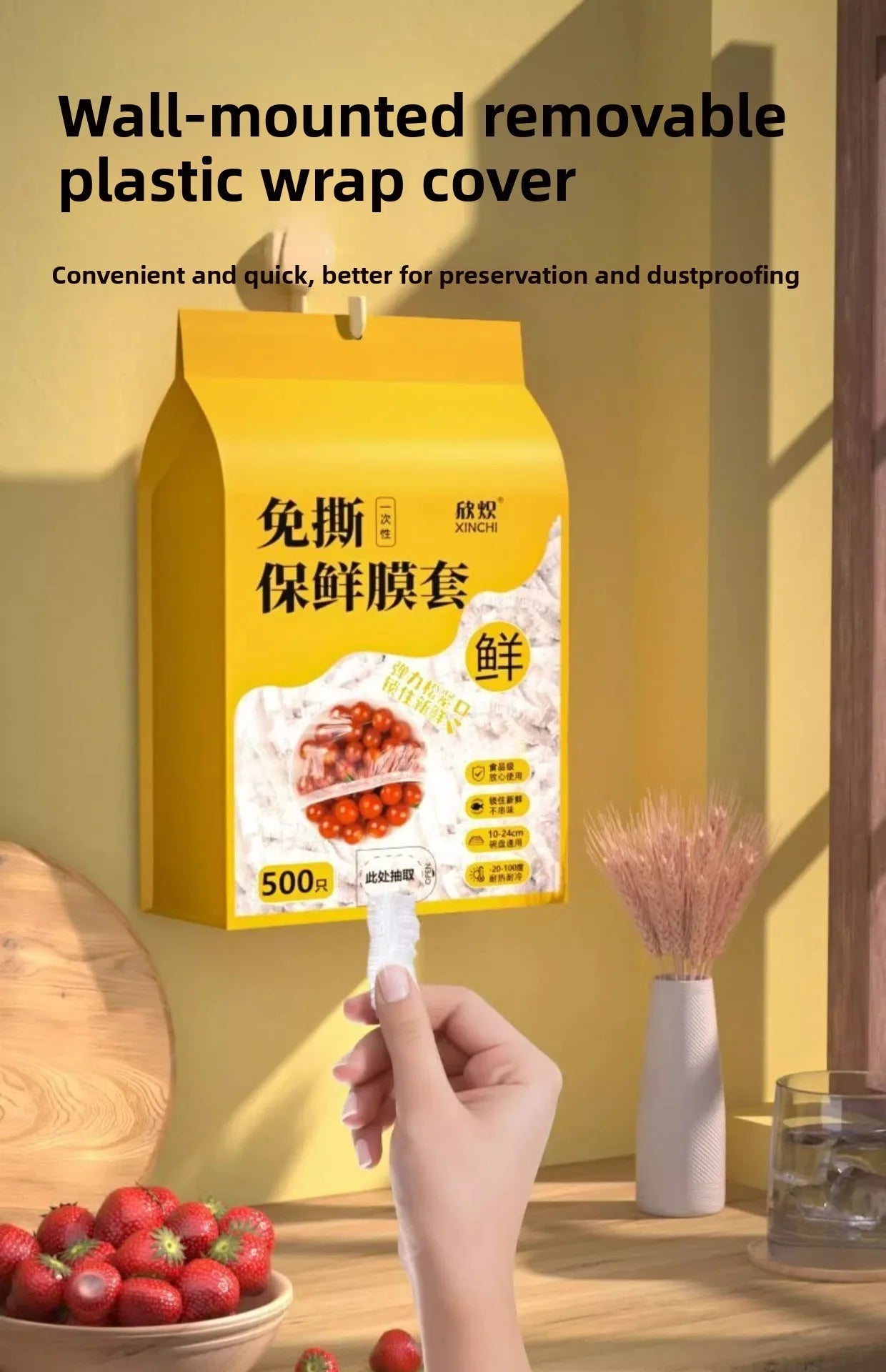 Reusable Disposable Food Cover Plastic Wrap Durable Elastic Food Lids for Bowls Elastic Plate Covers For Kitchen Food Saver Bag